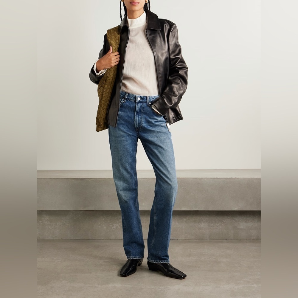 CITIZENS OF HUMANITY Zurie High-Rise Straight-Leg Jeans | Size 24 | $248 Retail
